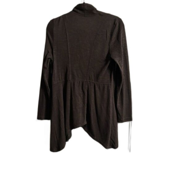 Soft Surroundings Womens Open Front Brown Cardigan Size Small-So Soft - Picture 2 of 10